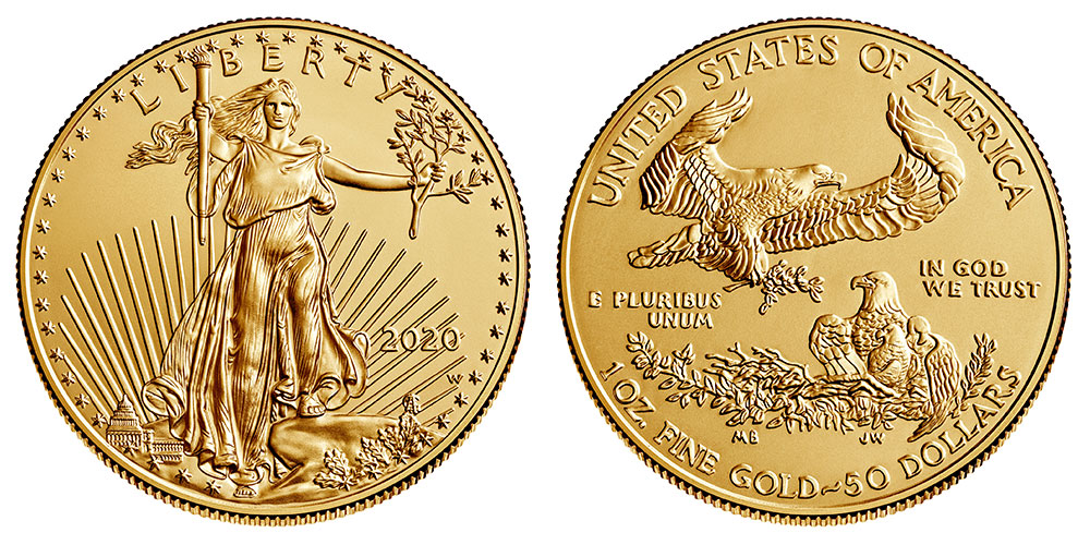 American Gold Eagle 1 oz Uncirculated | Golden Eagle Coins