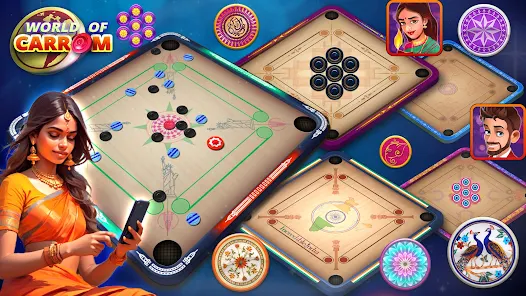 Download Carrom Pool Mod Apk (Unlimited Money)