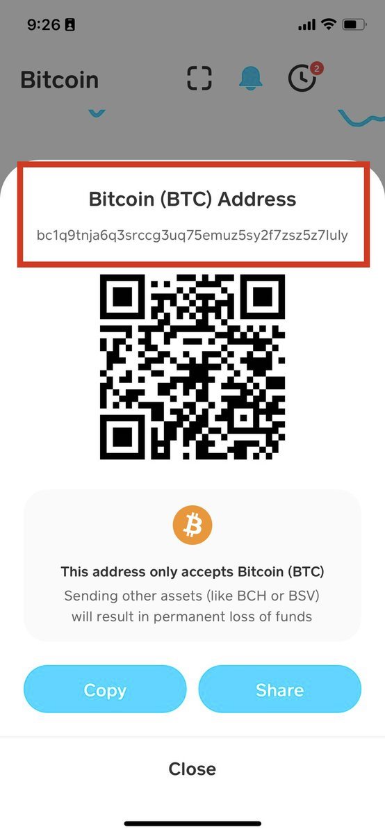 How Do I Find My Bitcoin Address On Cash App | ostrov-dety.ru