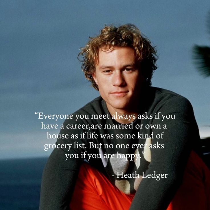 Heath Ledger Quotes - AllGreatQuotes