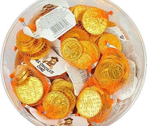 Gourmet Chocolate Coins: Copper, Silver & Gold Chocolate Coins