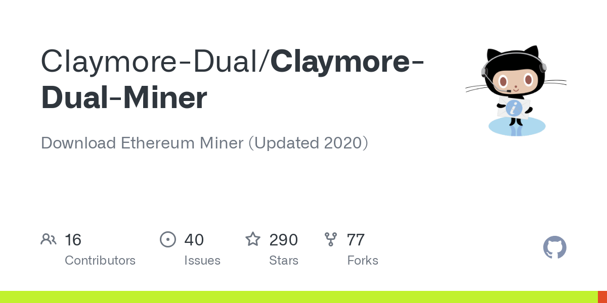 claymore-miner · GitHub Topics · GitHub