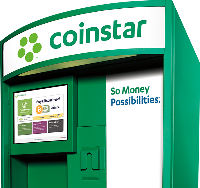 Ready to find a Coinstar kiosk?