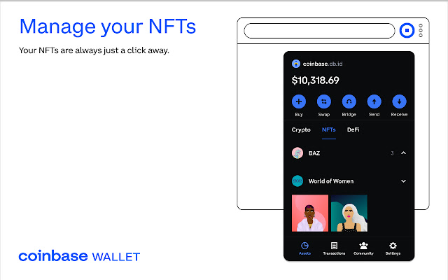 ‎Coinbase Wallet: NFTs & Crypto on the App Store