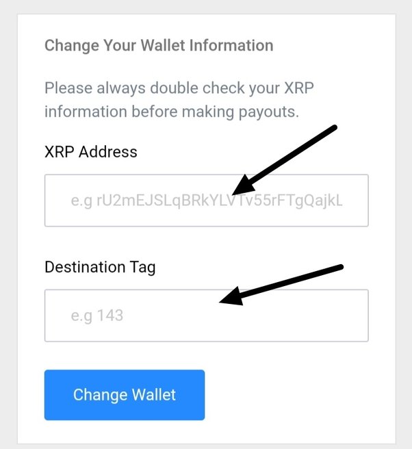 I cannot link my Ripple (XRP) address! What do I do now? – FaucetPay Help