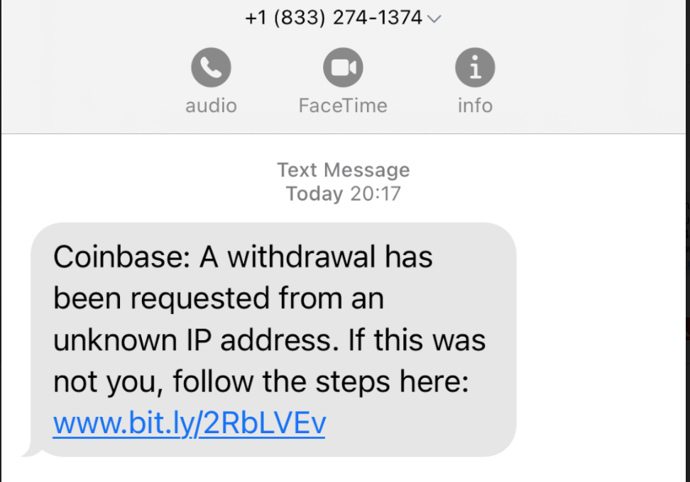 Does Coinbase Send Out Text Messages? | MoneroV