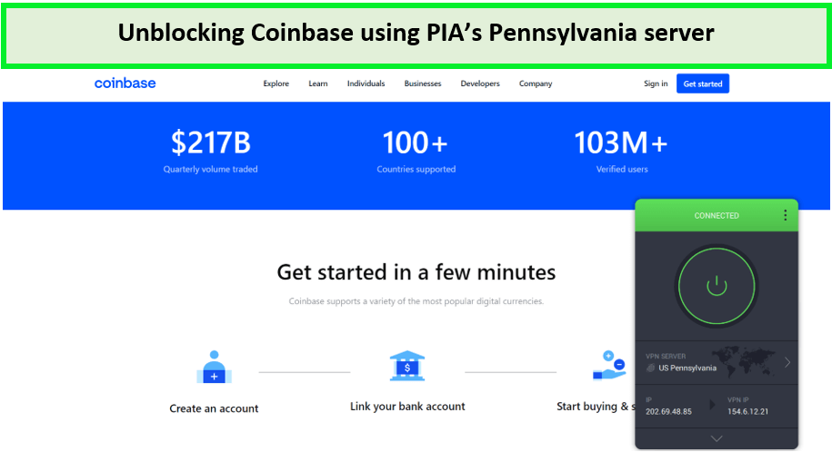 Best VPN for Coinbase Outside USA in 