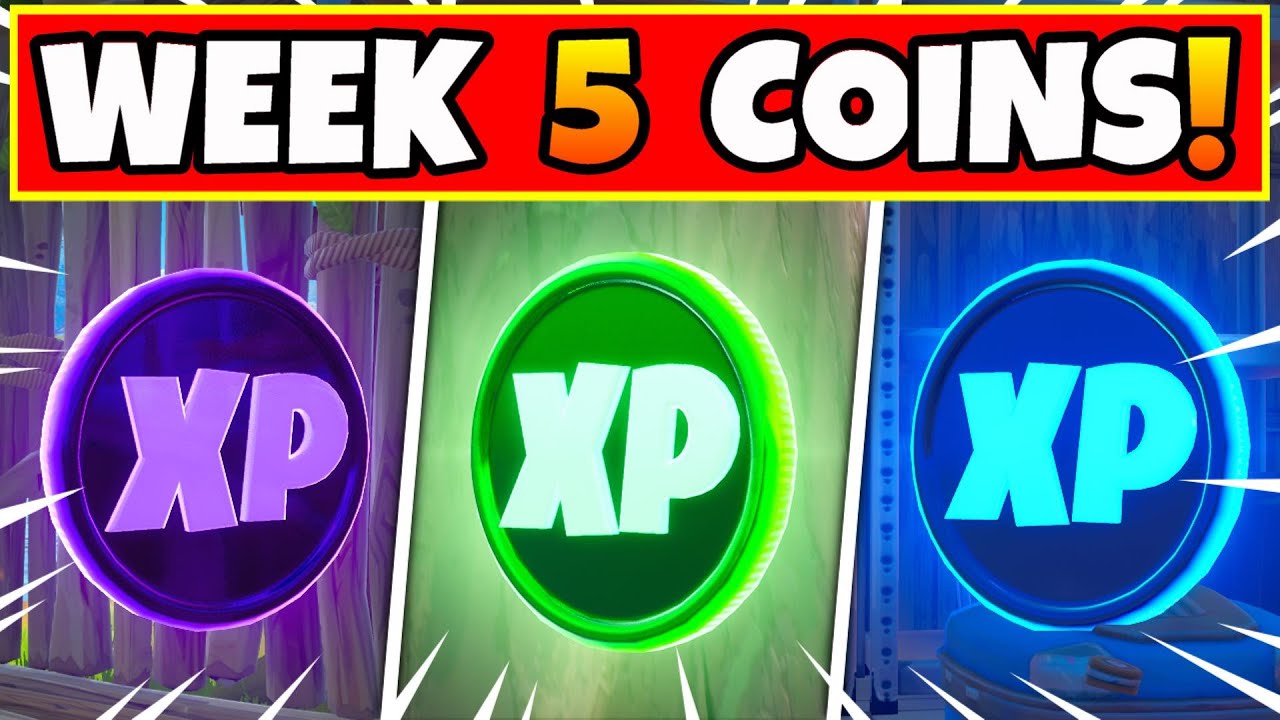 Fortnite Chapter 2 Season 4 Week 8 XP Coin Locations Guide