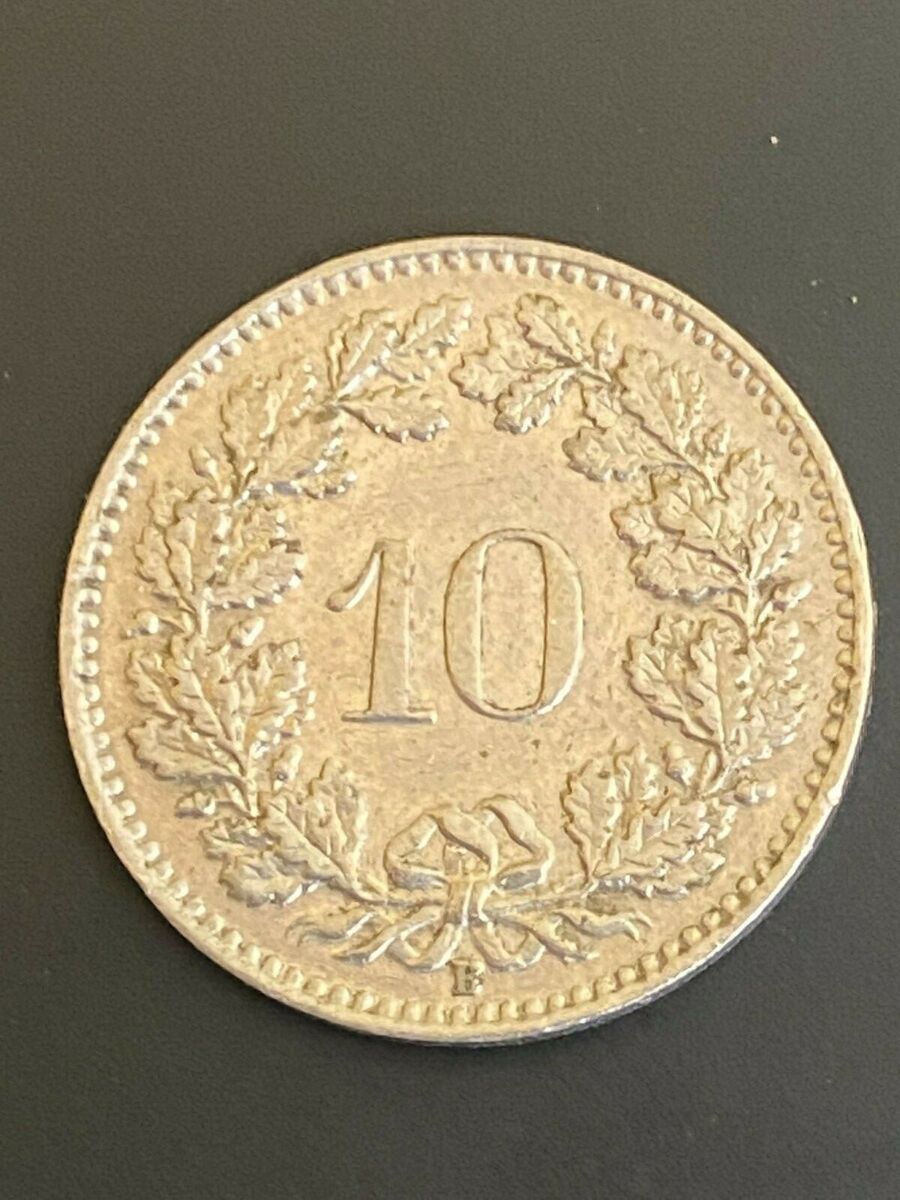 Coin Value: Switzerland 5, 10, and 20 Rappen to Date