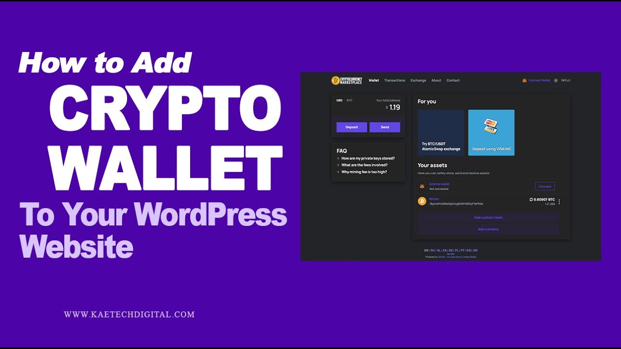 WalletConnect - All Crypto Wallets Plugin for Bubble | Zeroqode