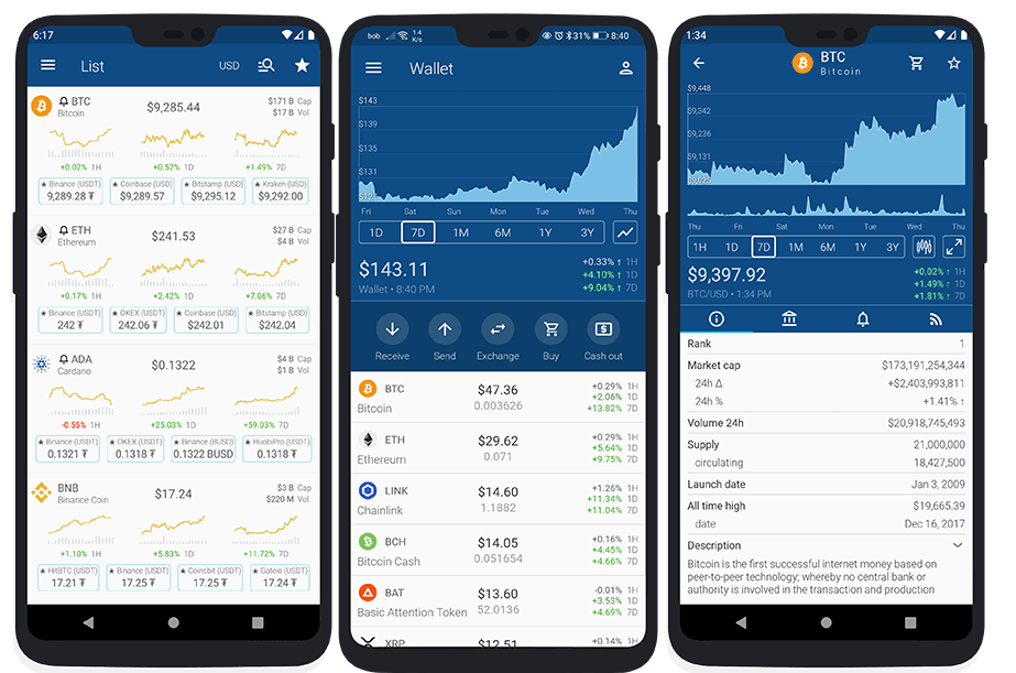 Crypto Ticker Widget for Android - Download | Bazaar