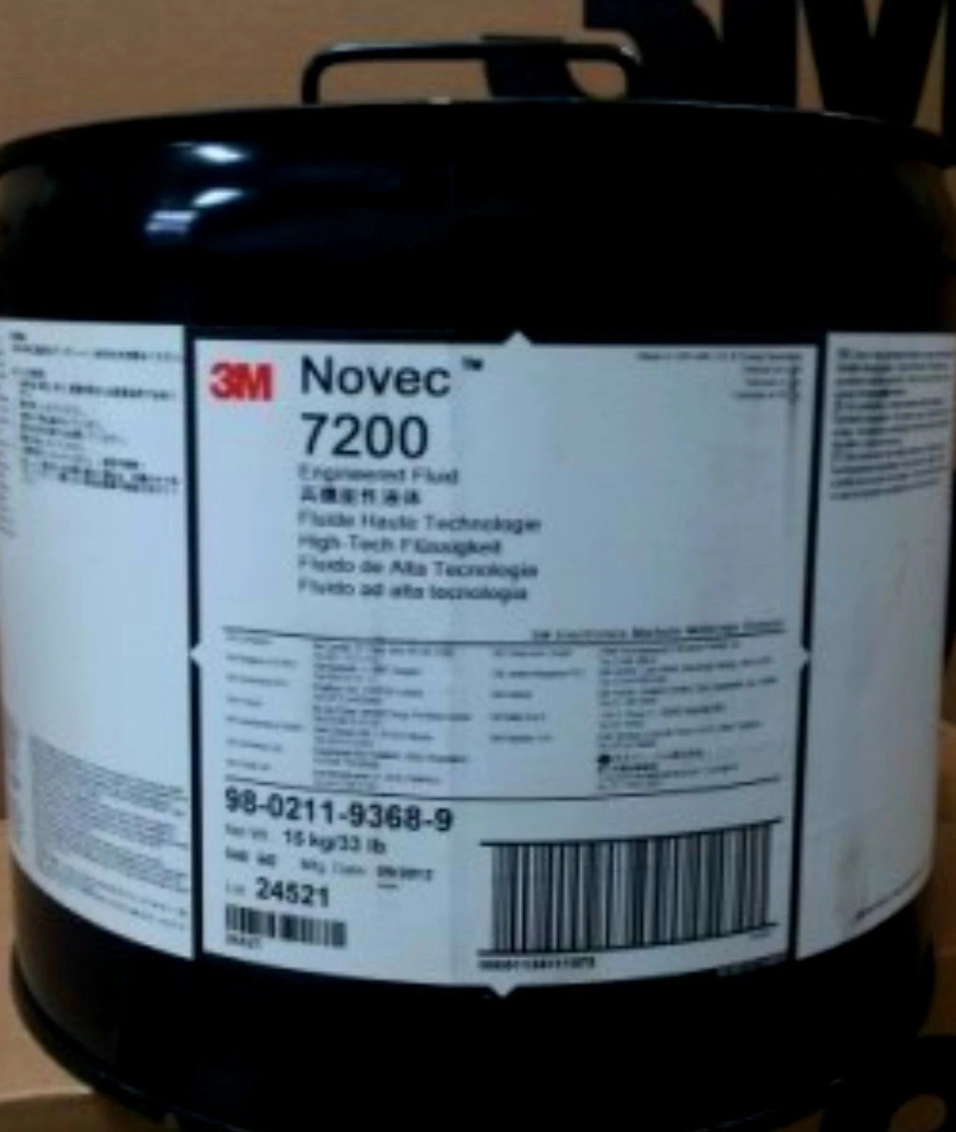 3M NOVEC HFE Fluid 1 gallon | Chemical Latent Development | Forensic Supplies | Sirchie