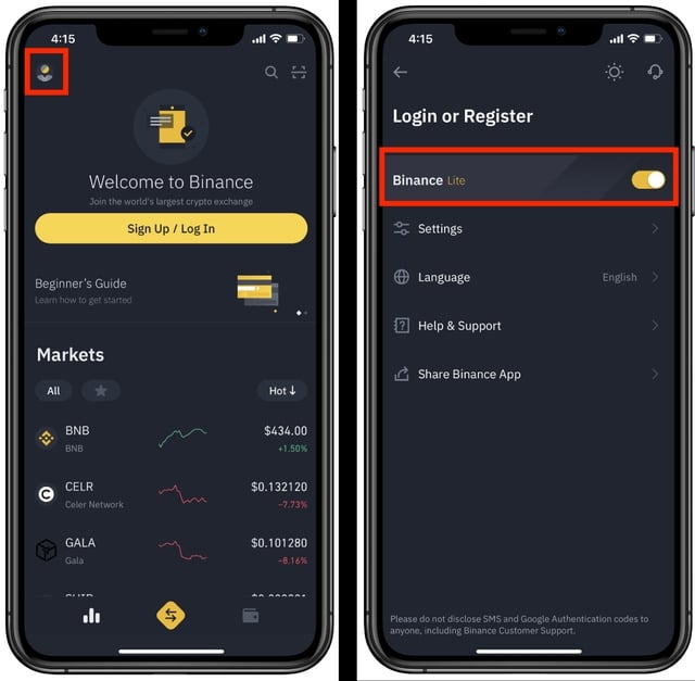 Master Binance App in 7 Steps