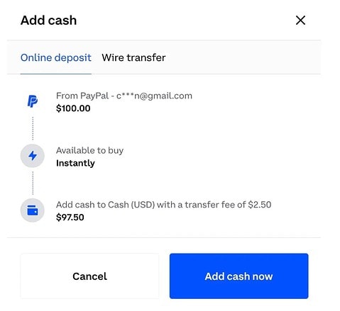 How to Withdraw from Coinbase to PayPal - Coindoo