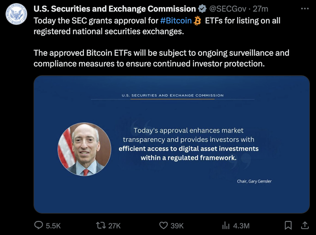 No, the SEC has not (yet) approved bitcoin ETFs | CNN Business