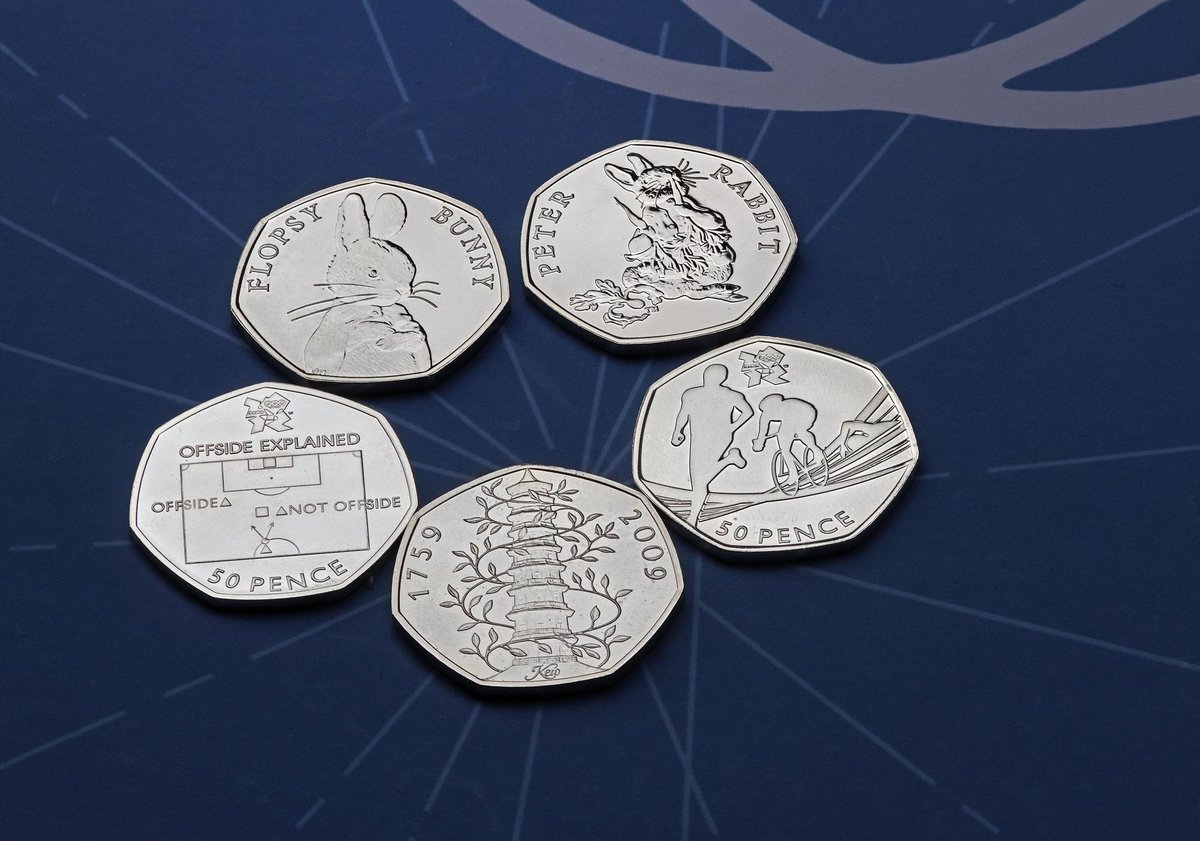 What Coins Are Rarer Than The Kew Gardens 50p?