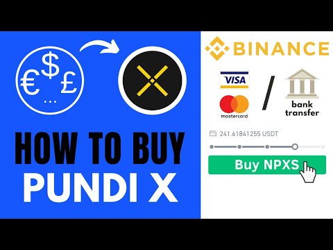 How to buy Pundi X (NPXS) on Binance? | CoinCodex