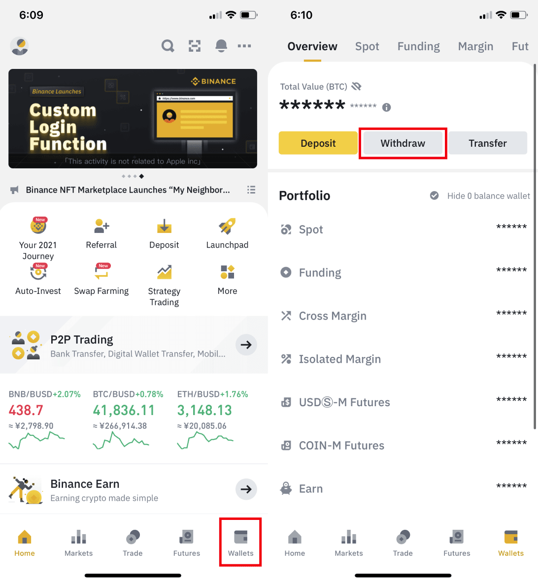 How to Transfer from Binance to Coinbase? - Coindoo