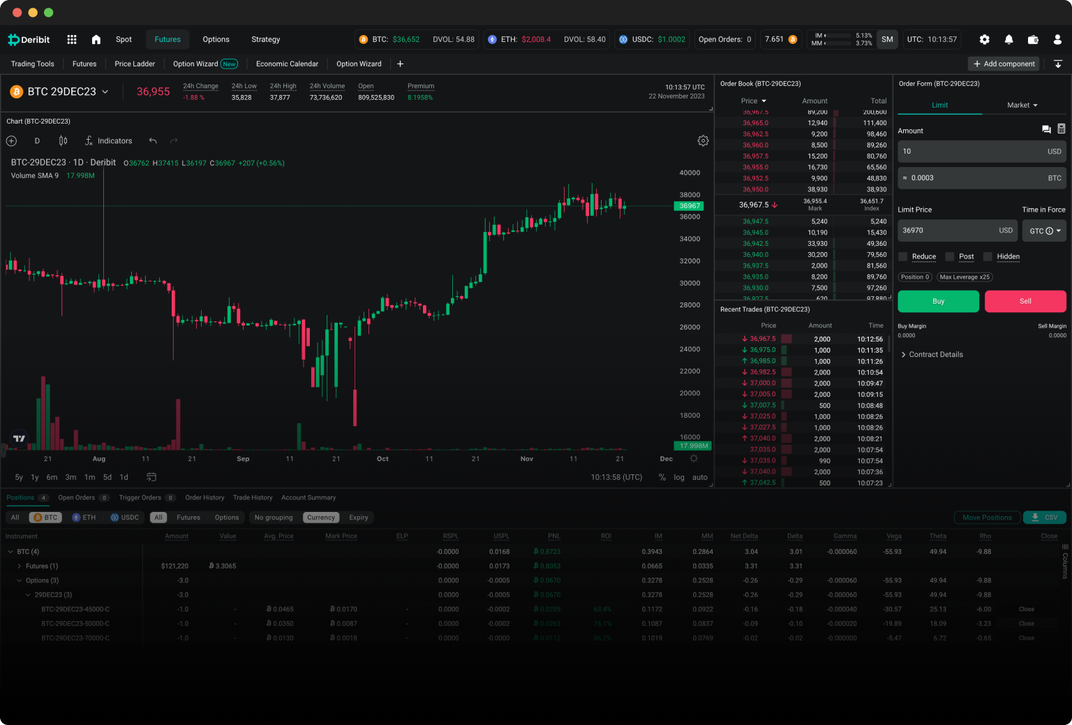 Deribit sets up crypto exchange battle with push into free trading