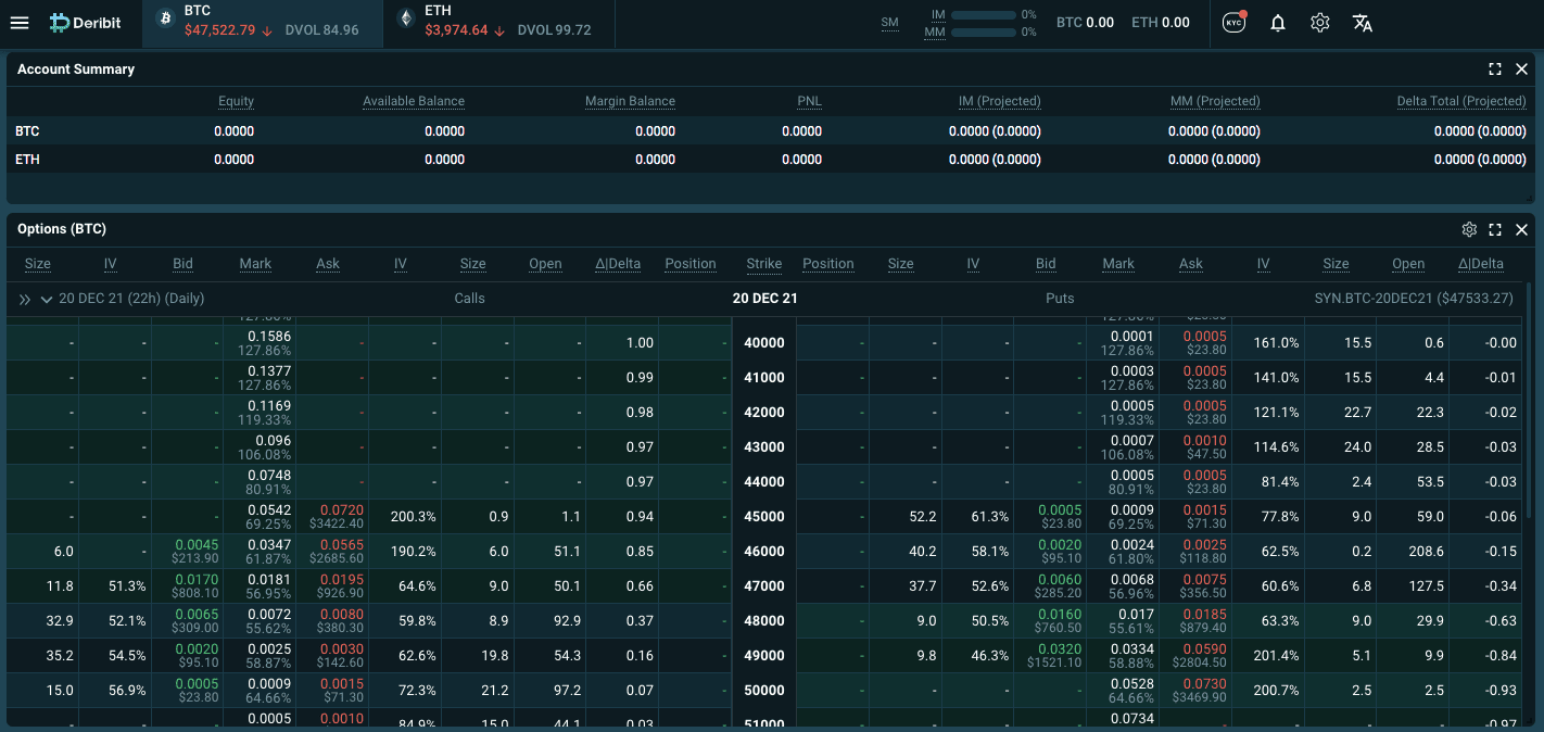 ‎Deribit: BTC Options & Futures on the App Store