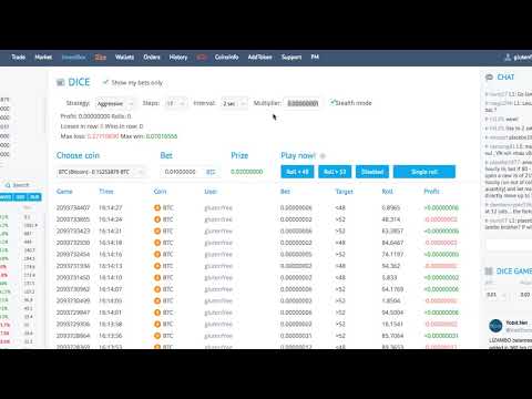 Dice (DICE): price, graph, explorer, buy DICE, sell DICE