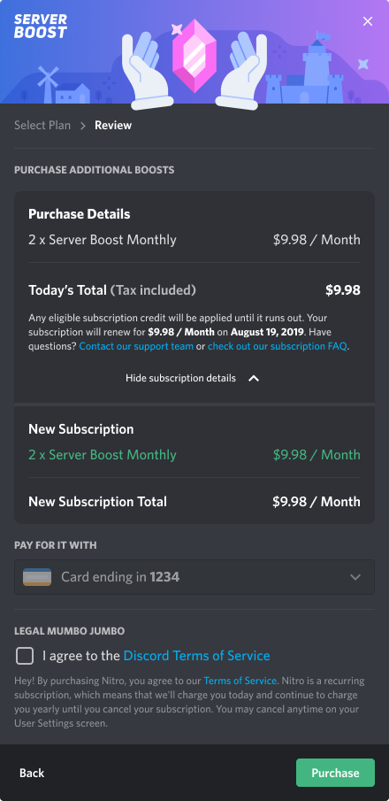 Payment with Discord Nitro - Google Play Community