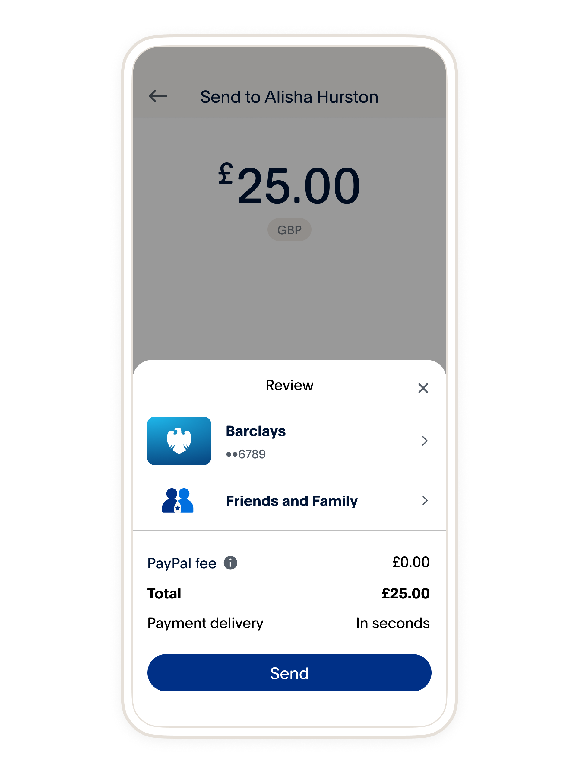 International family and friends fees - PayPal Community