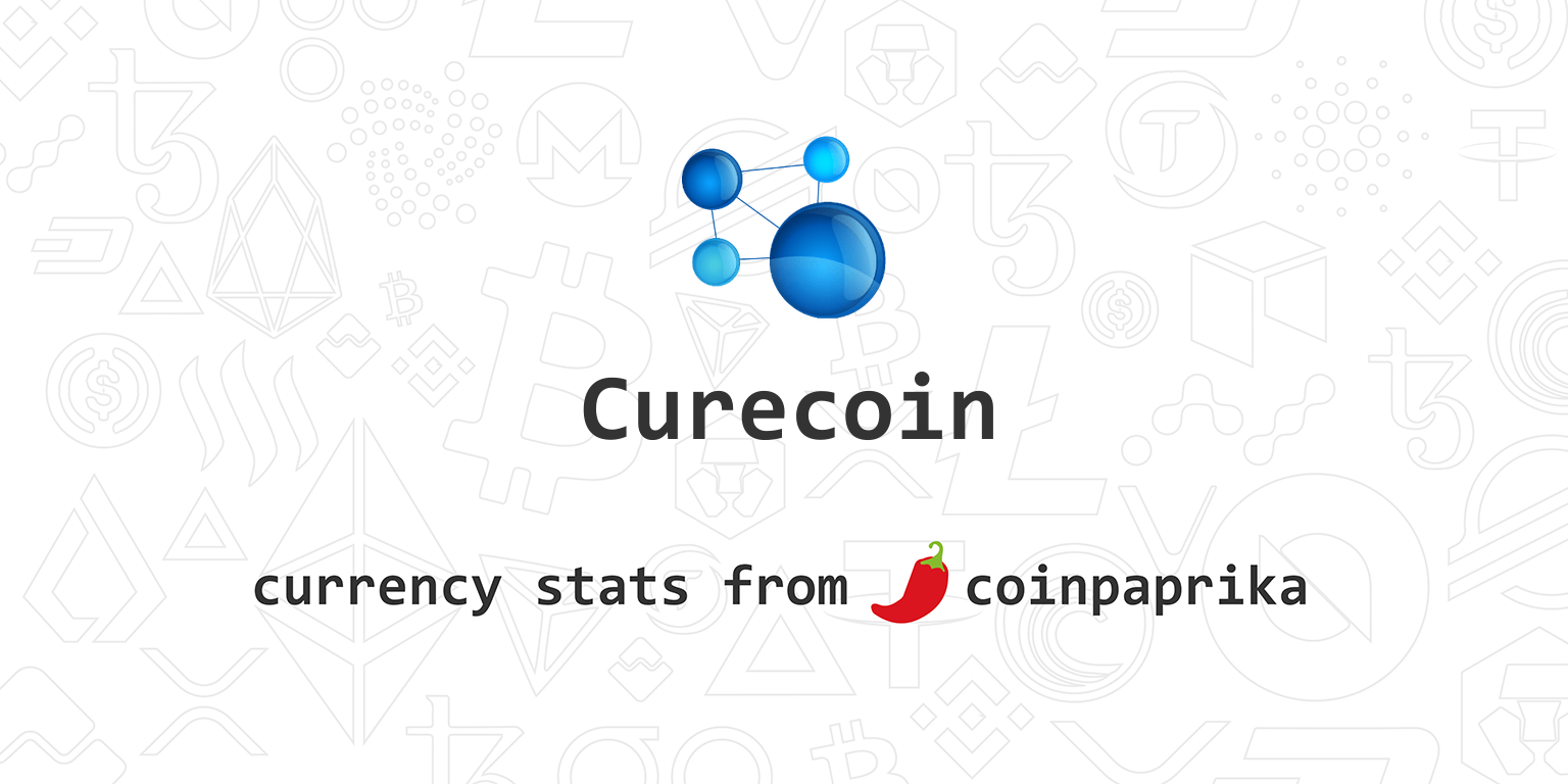 Curecoin Price Today - CURE to US dollar Live - Crypto | Coinranking