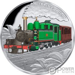 Australian Steam Trains 50c Coin - Complete 7 Coin Set with folde – Thompsons Coins