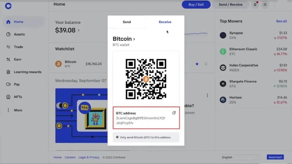 How To Find Your Coinbase Wallet Address