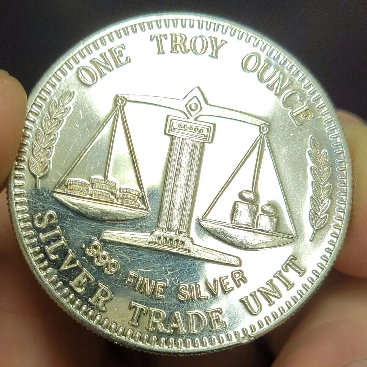 1 oz Silver (Silver Trade Unit) - United States – Numista