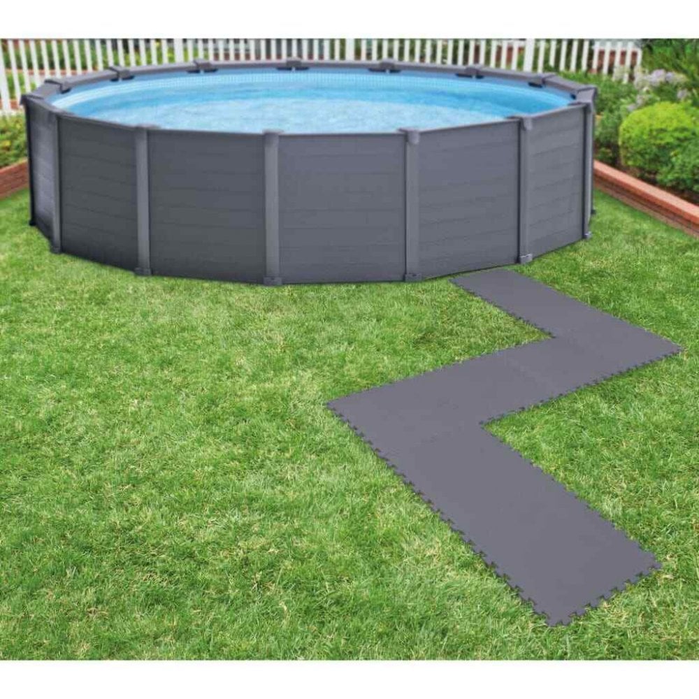 Buy Bestway 8 Piece Pool Floor Protector - Blue ( x mm) | Builders