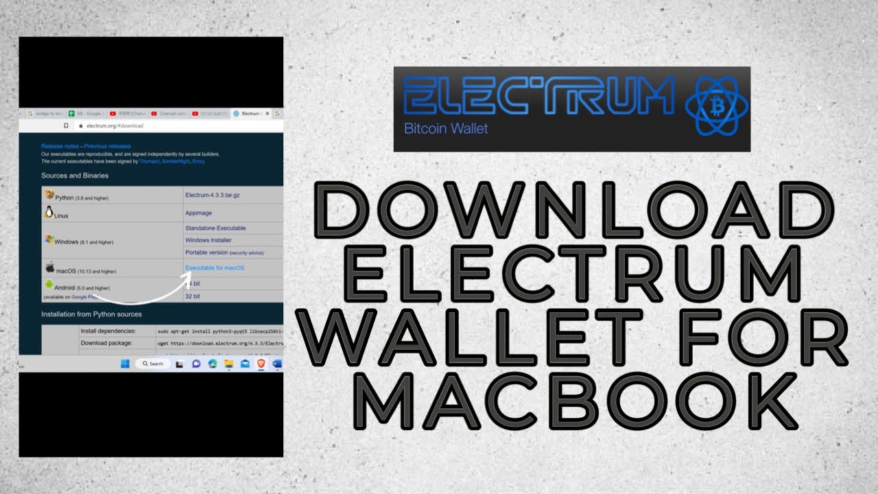 How to install and use Electrum over Tor on macOS — Sun Knudsen