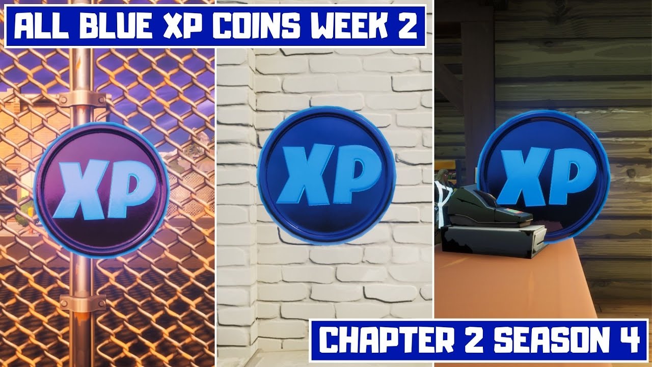 Every Week 9 XP Coin Location in Fortnite Season 4