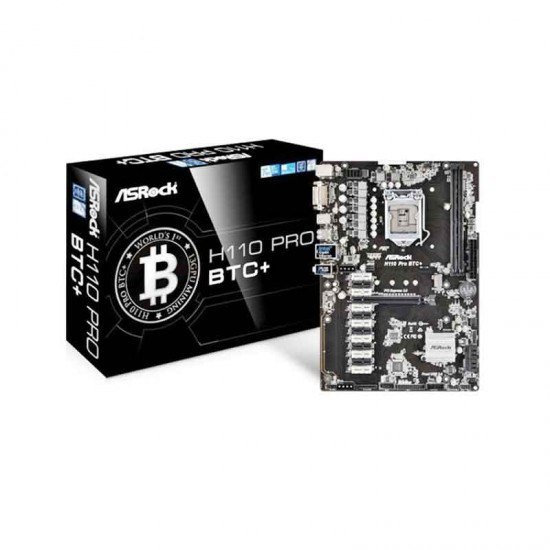 ASRockMine With ASRock H Pro BTC+ Supports up to 13 GPU Mining