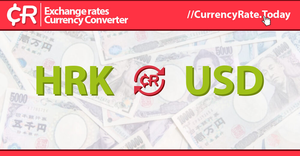 US Dollar to Kuna currency converter - USD HRK Money Exchange Rate