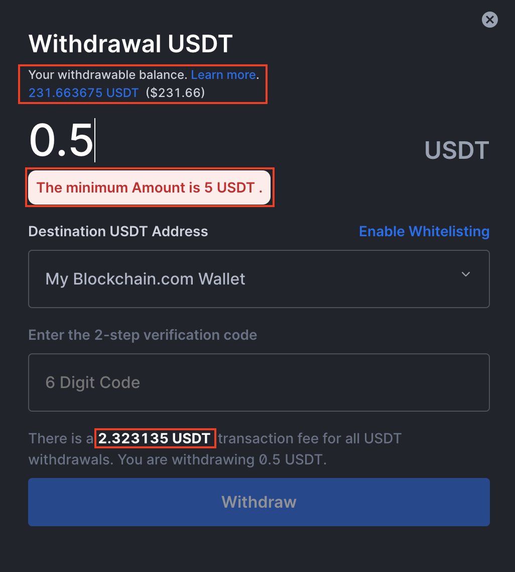 Cryptocurrency Fees Chart and Crypto Fee Calculator