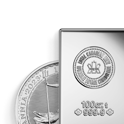 Buy Silver Bullion Bars & Coins Online | Bullion Mart