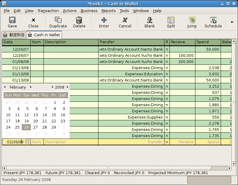 Accounting Ledger Software - Download