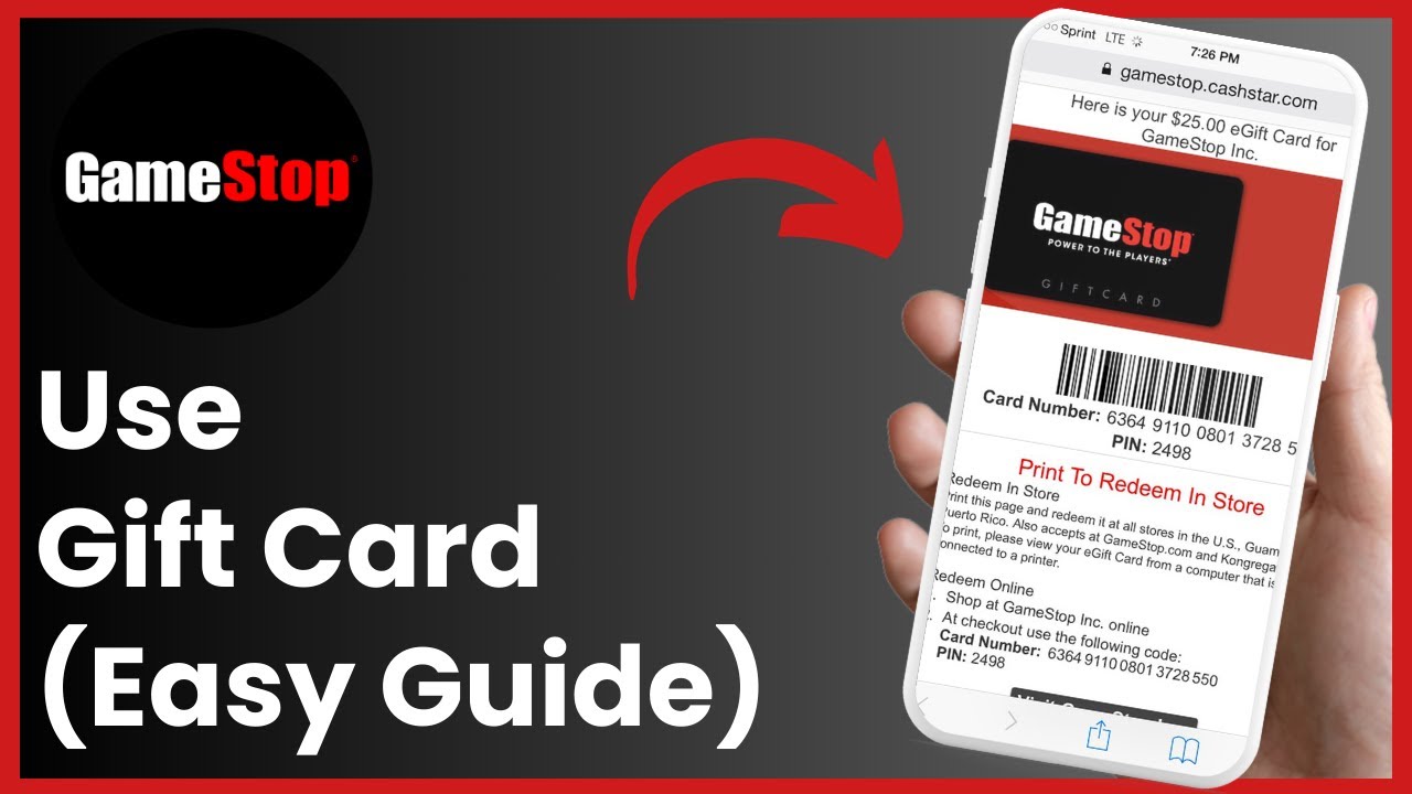 How To Use a GameStop Gift Card Online [Broken Down] – Modephone