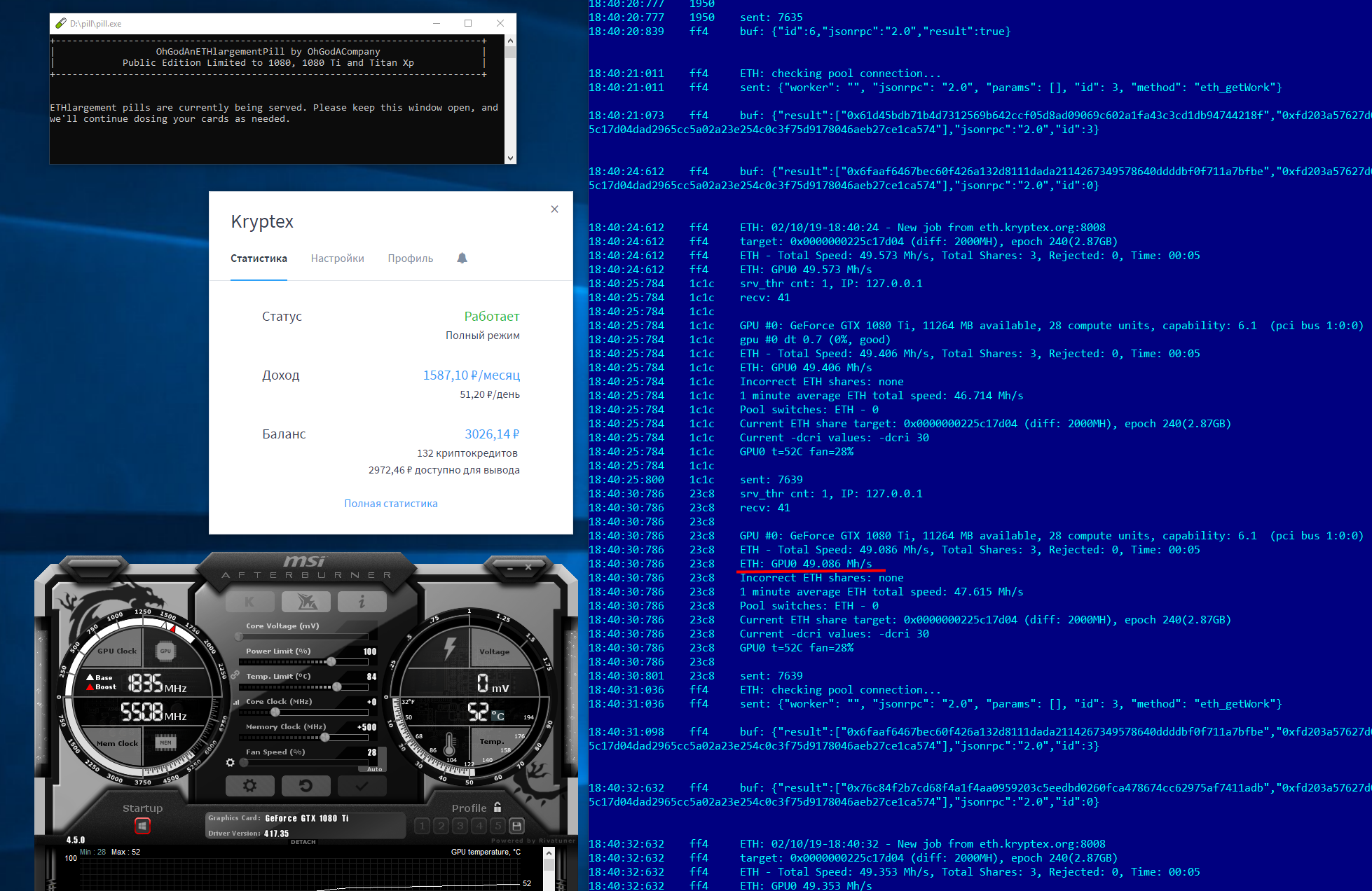 Gigabyte GTX Ti Gaming OC BLACK Mining Performance Review | Bitcoin Insider