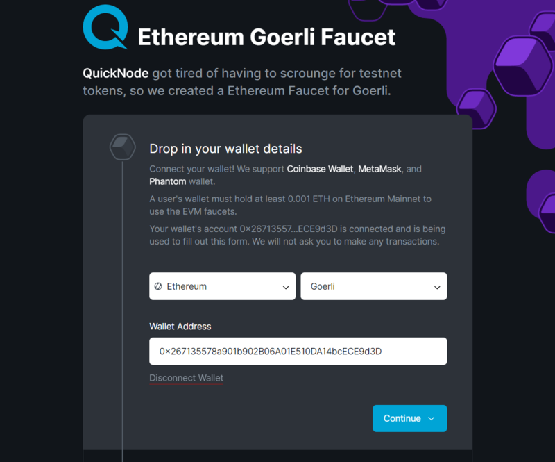 How to Get Goerli ETH Testnet Tokens from Goerli Faucets