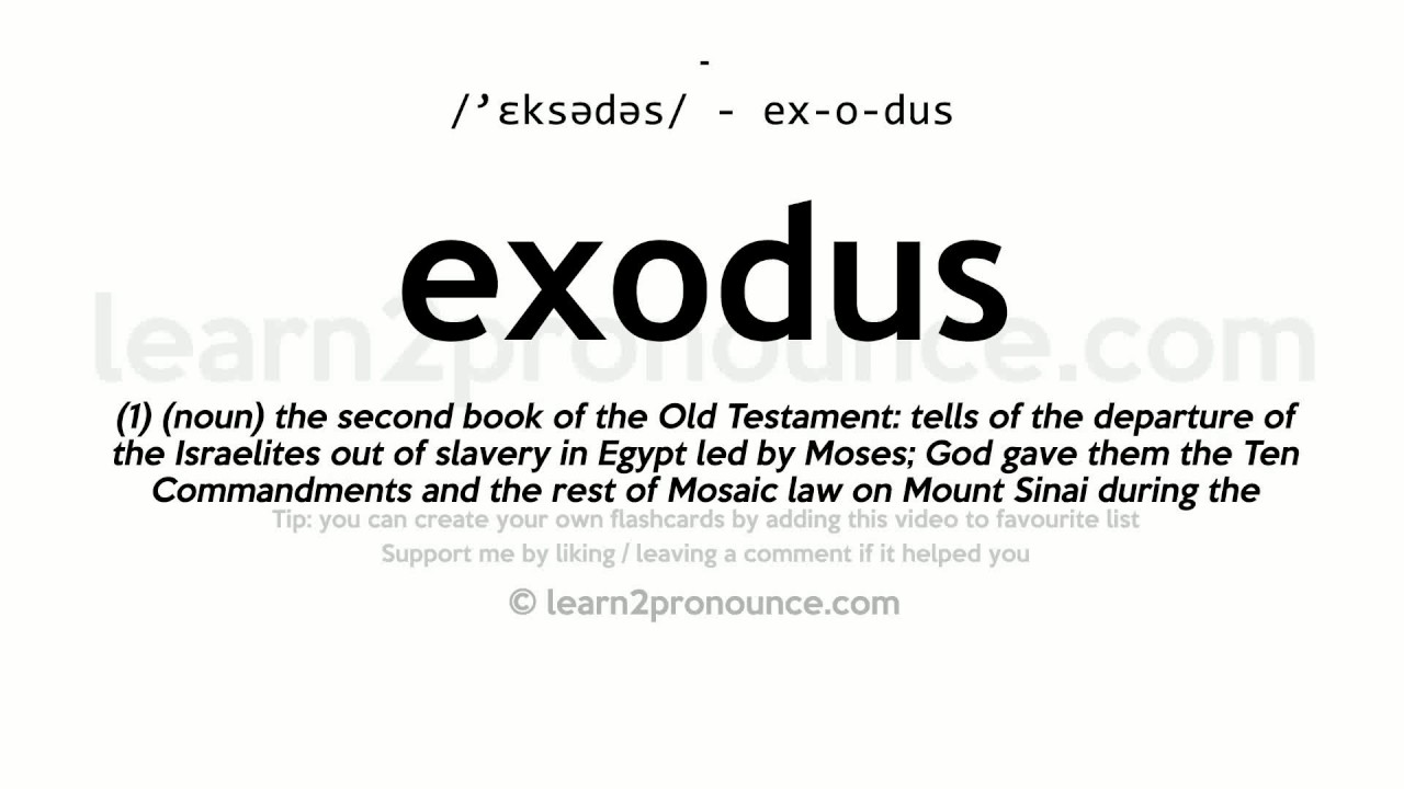 Metaphysical meaning of Exodus (mbd) | Truth Unity