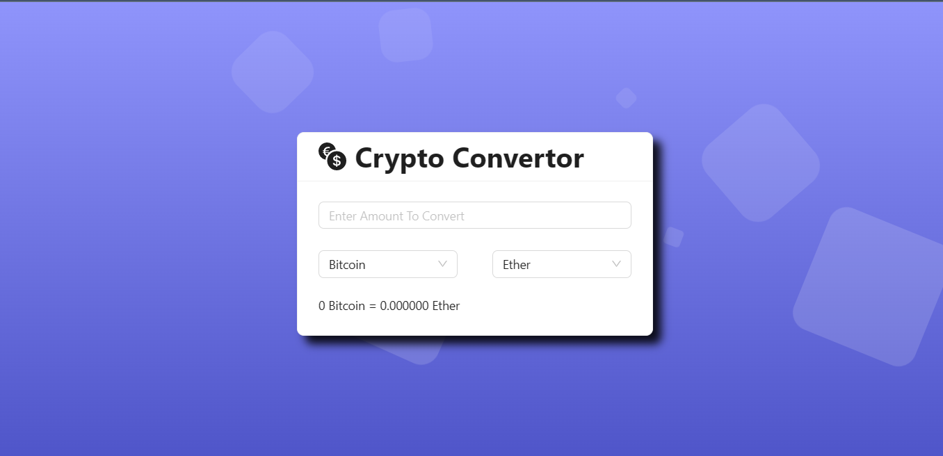 Crypto Calculator and Converter Tool