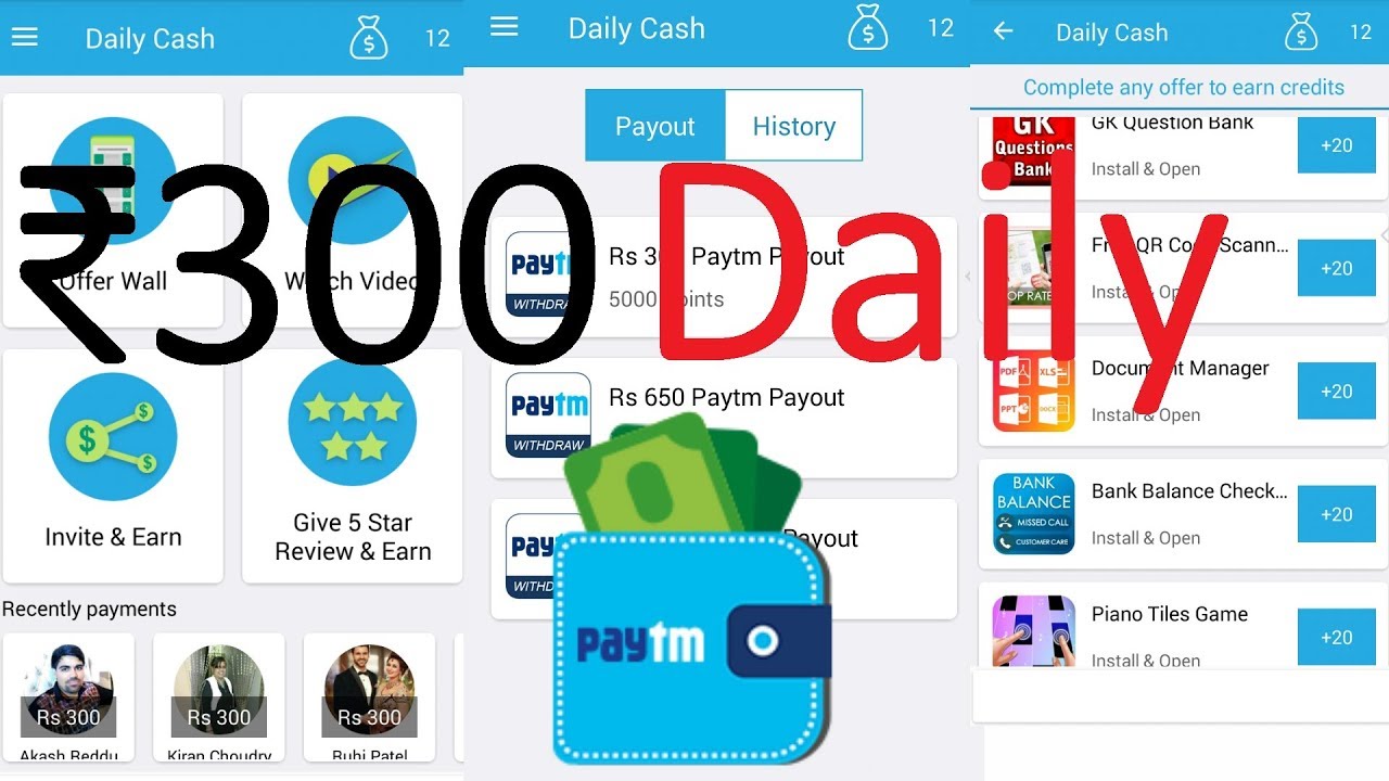 How to Earn Paytm Cash Free?