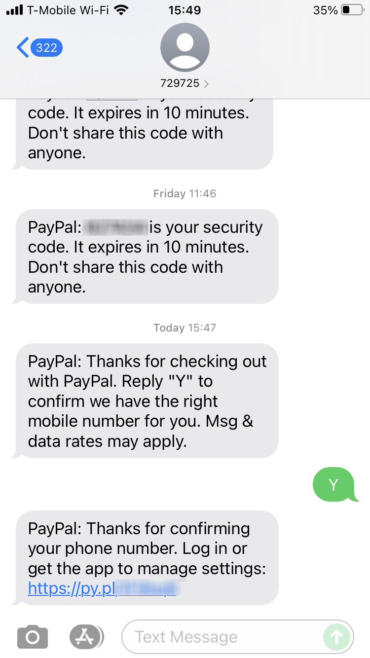 ostrov-dety.ru Guide - Watch Out for This PayPal Text Message Scam