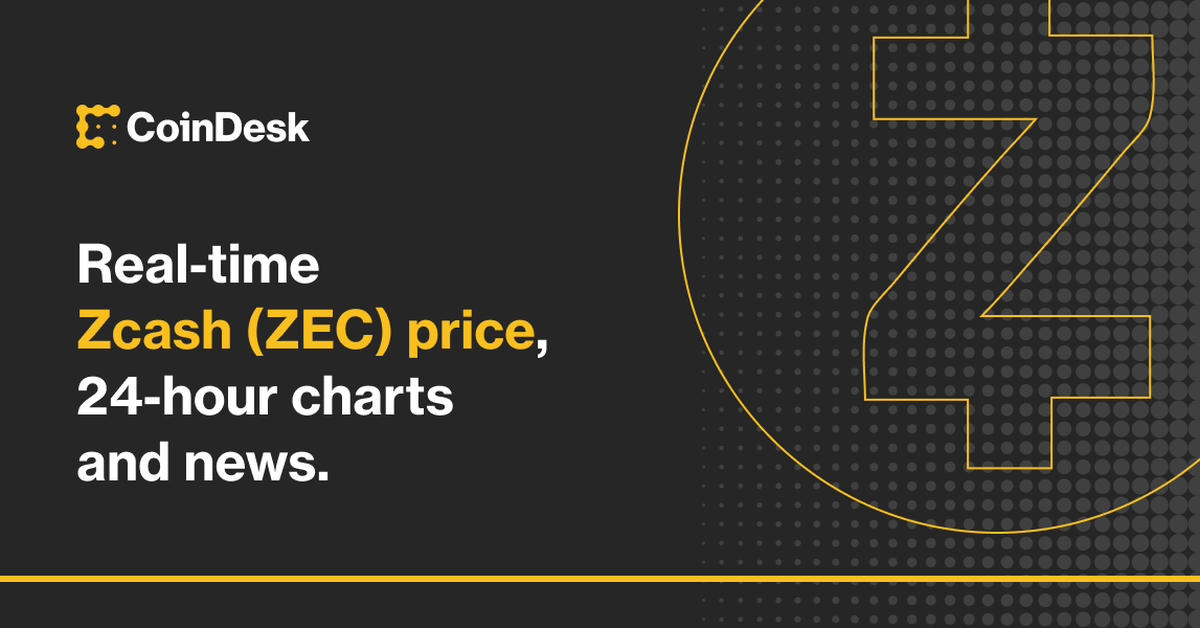 Zcash Price Today: ZEC to EUR Live Price Chart - CoinJournal