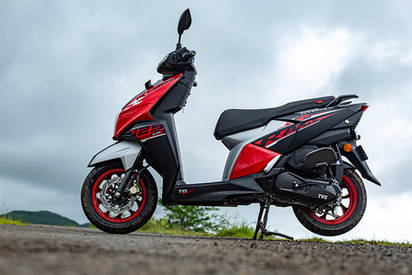 TVS NTORQ BS6 price in Chennai. Exshowroom Rs, Get onroad price - Bikes4Sale