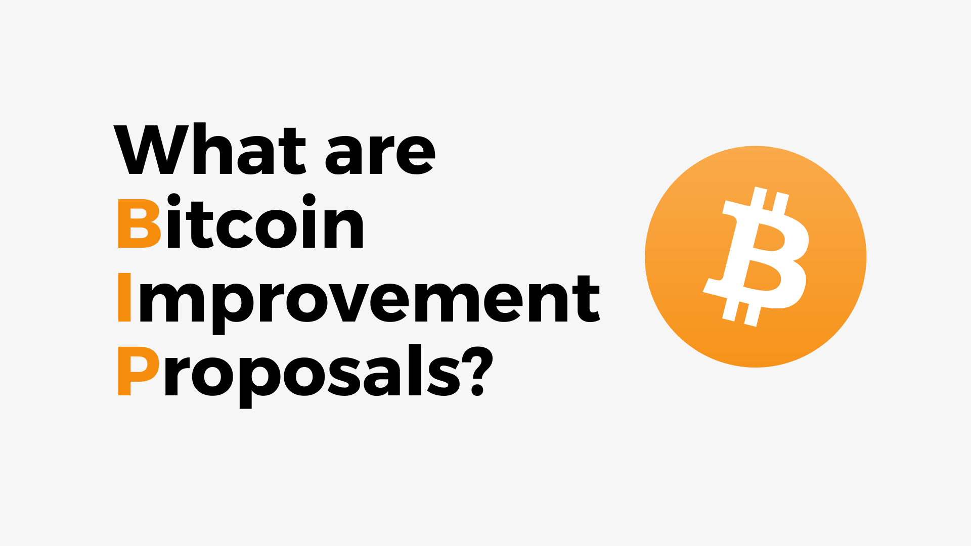 Bitcoin Improvement Proposal (BIP) Definition | CoinMarketCap