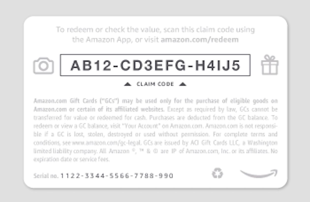 How to Apply a Gift Card Code to Amazon